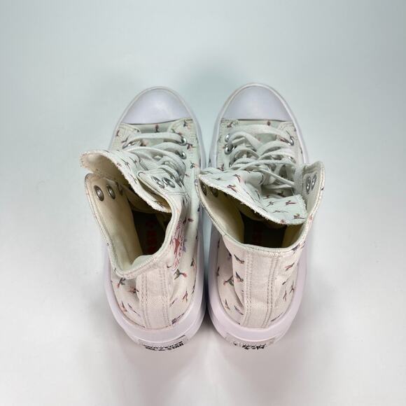 Converse Chuck Taylor All Star Move White Platform High Top Sneaker Youth Size 4 - Picture 6 of 11